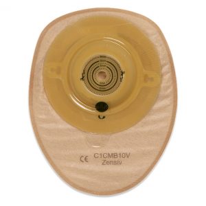 C1CMB10V Калоприемник Зенсив, конвекс, непр, фильтр, смотровое окно, закрыт,с вентил. отв. 10-38мм. ОксМед, Германия